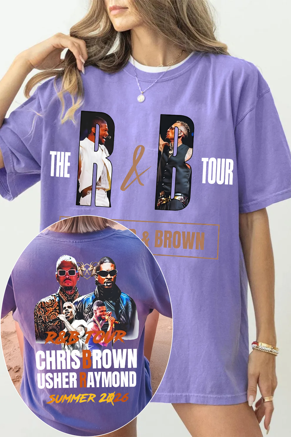 Usher x Chris Brown Women's T-Shirt