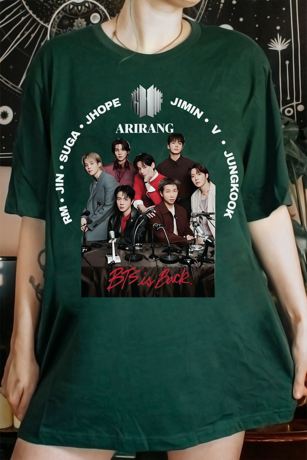 BTS Is Back T-Shirt