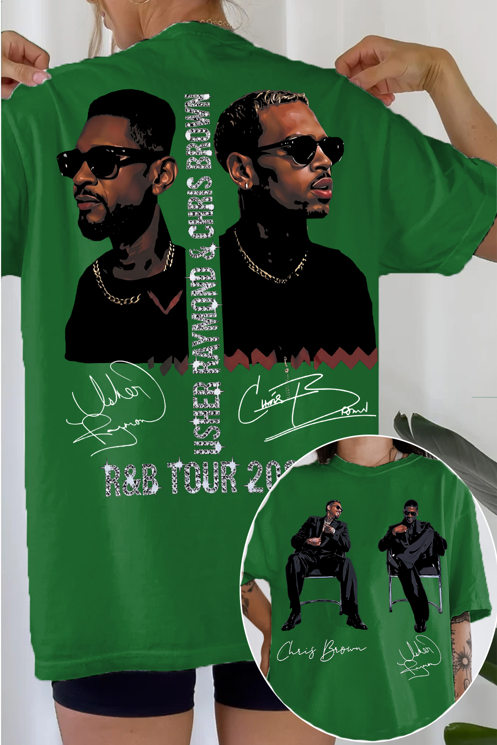 CB & Usher Concert Women's Tee