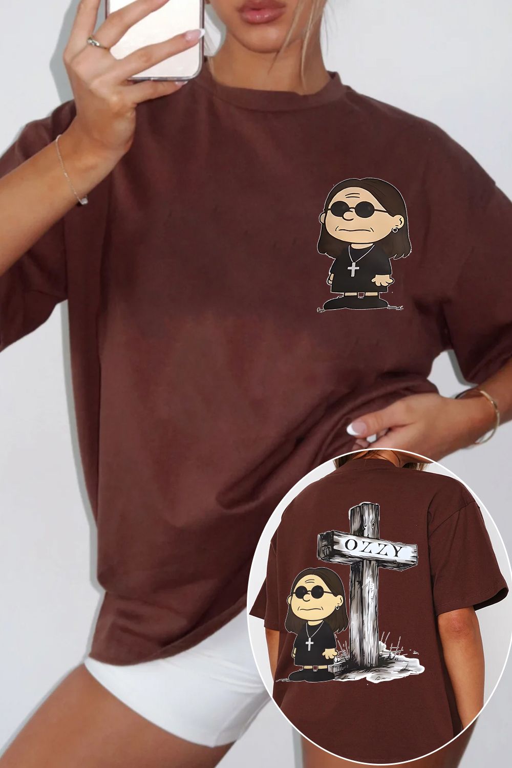 Ozzy and Charlie Brown Women shirt