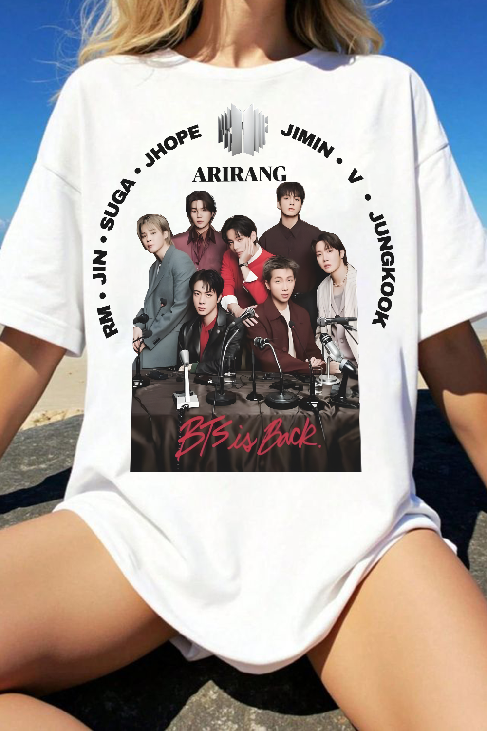 BTS Is Back T-Shirt