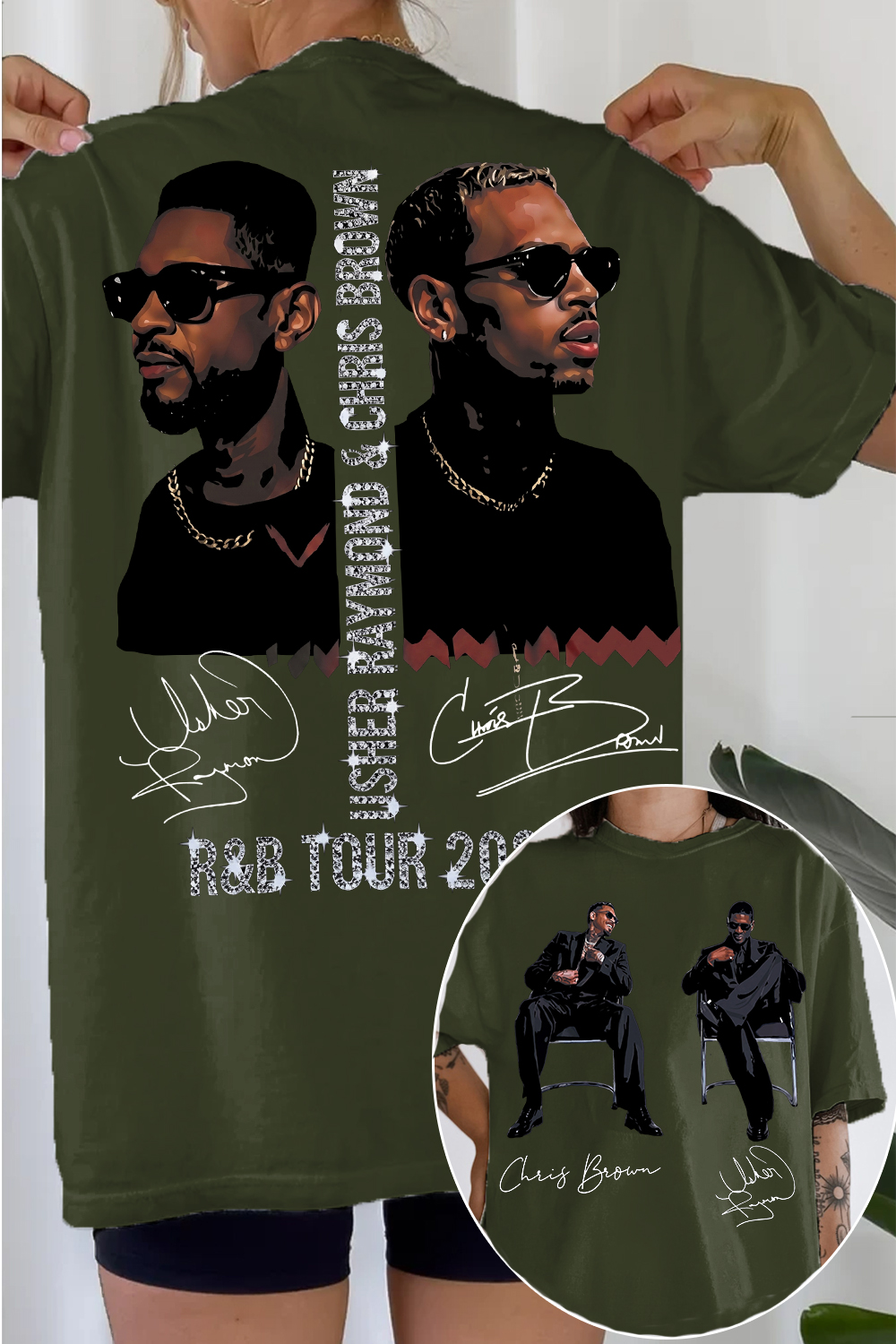 CB & Usher Concert Women's Tee