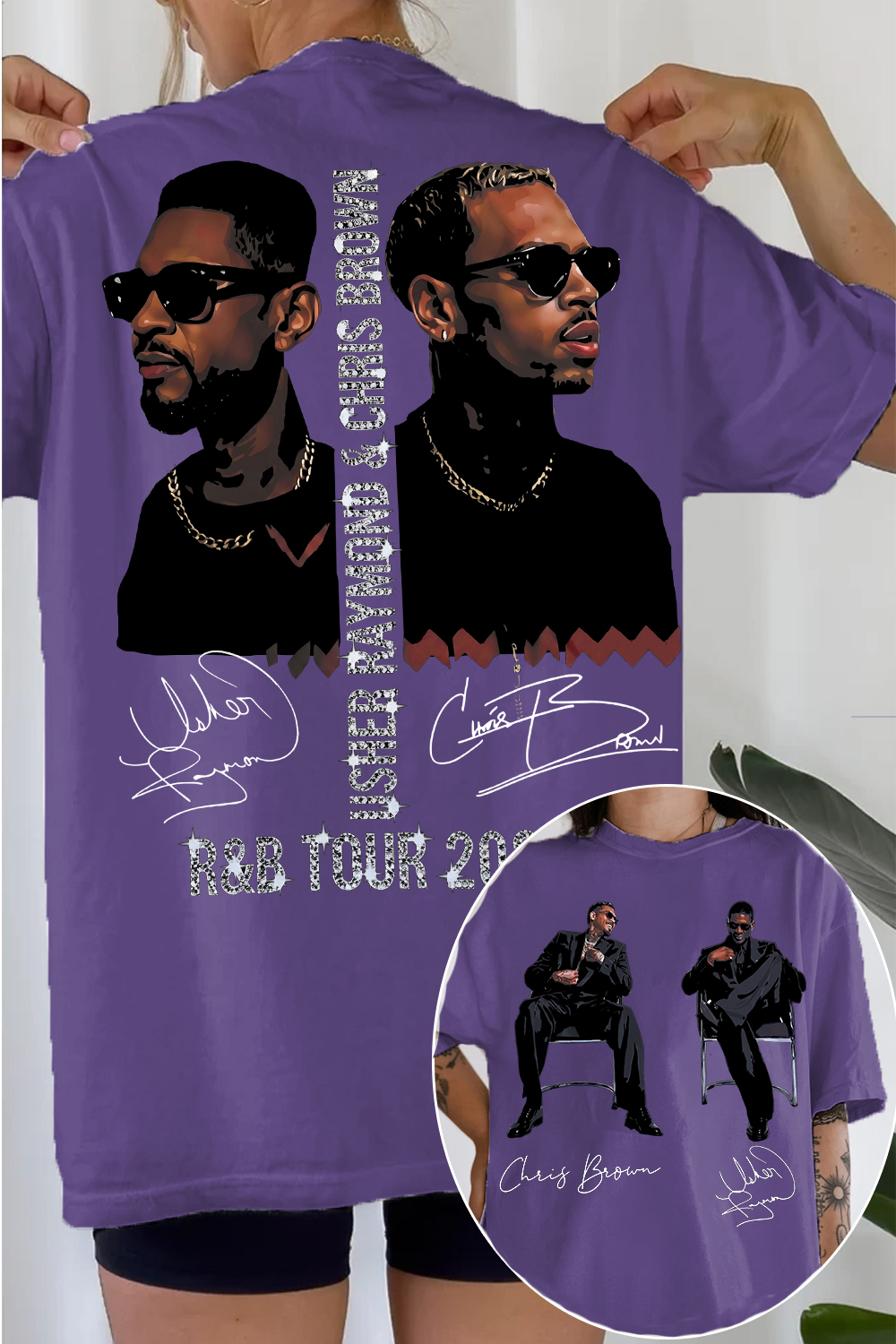 CB & Usher Concert Women's Tee