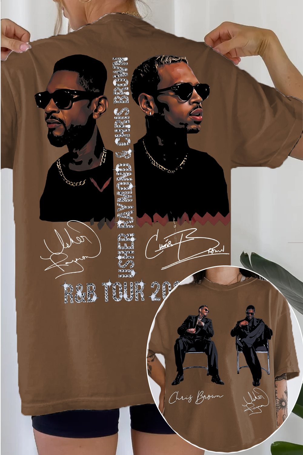 CB & Usher Concert Women's Tee
