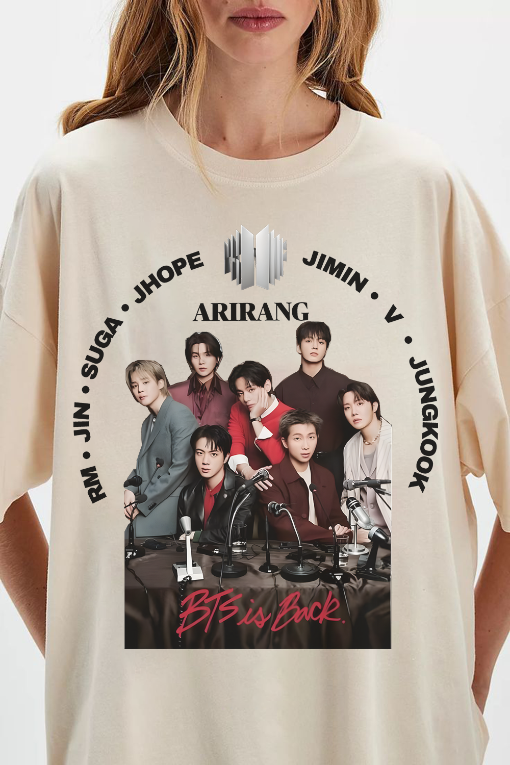 BTS Is Back T-Shirt