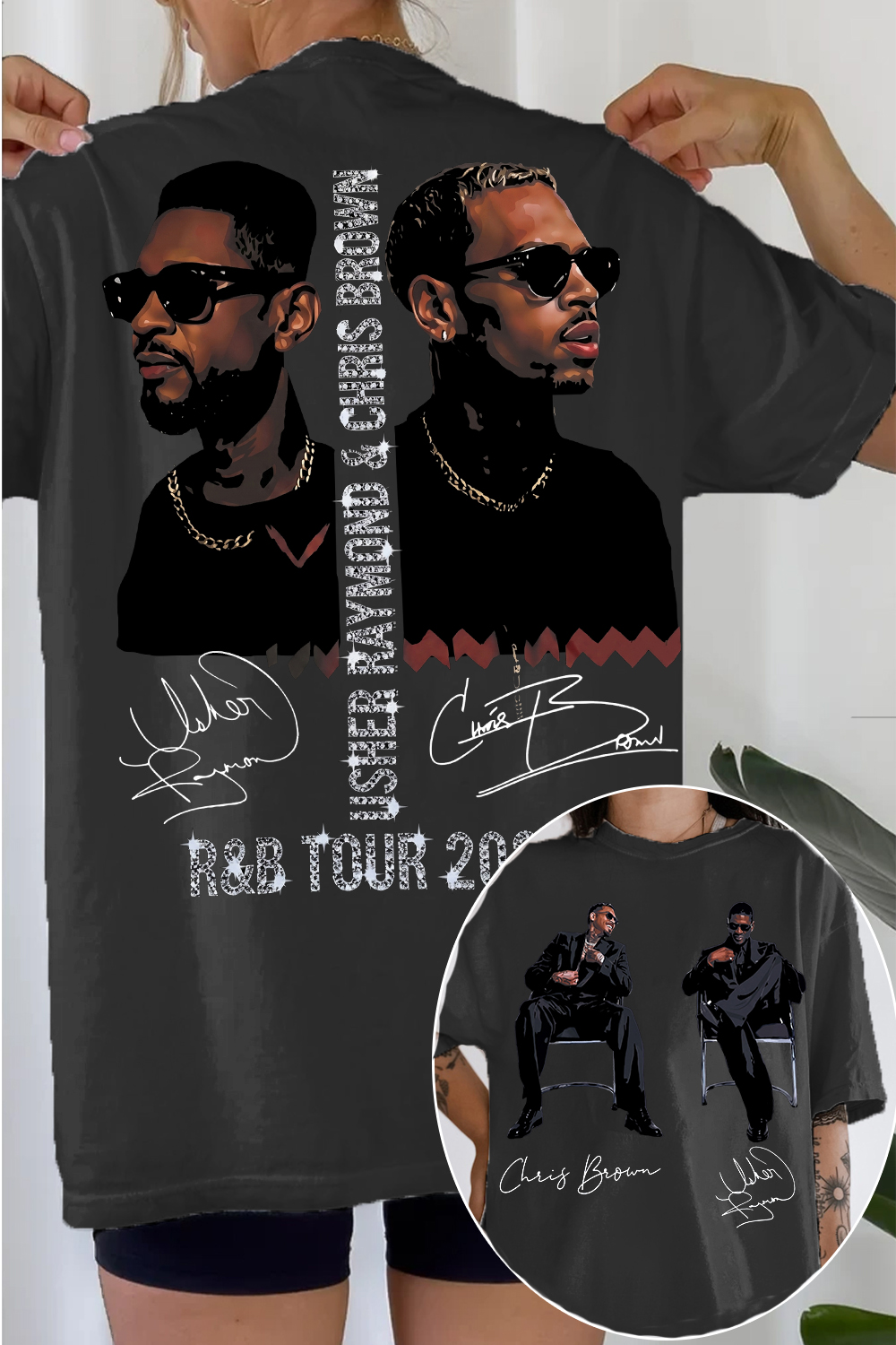 CB & Usher Concert Women's Tee