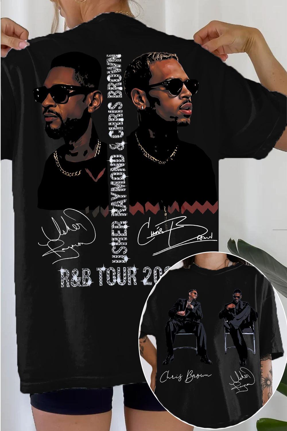 CB & Usher Concert Women's Tee