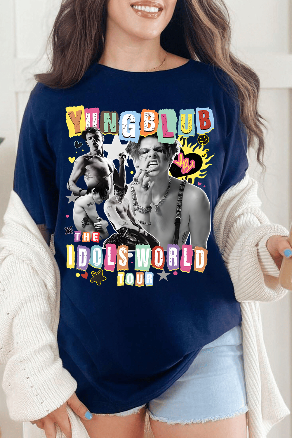 Yungblud 2025 New Album IDOLS tour, Yungblud Music Vintage Shirt