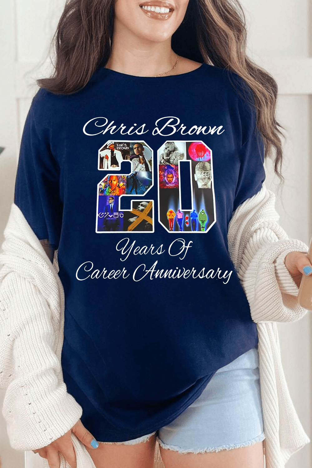 20th Anniversary chrisbrown t-shirt