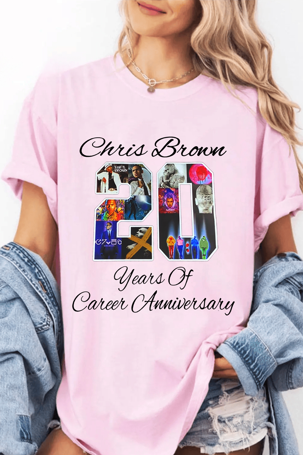 20th Anniversary chrisbrown t-shirt