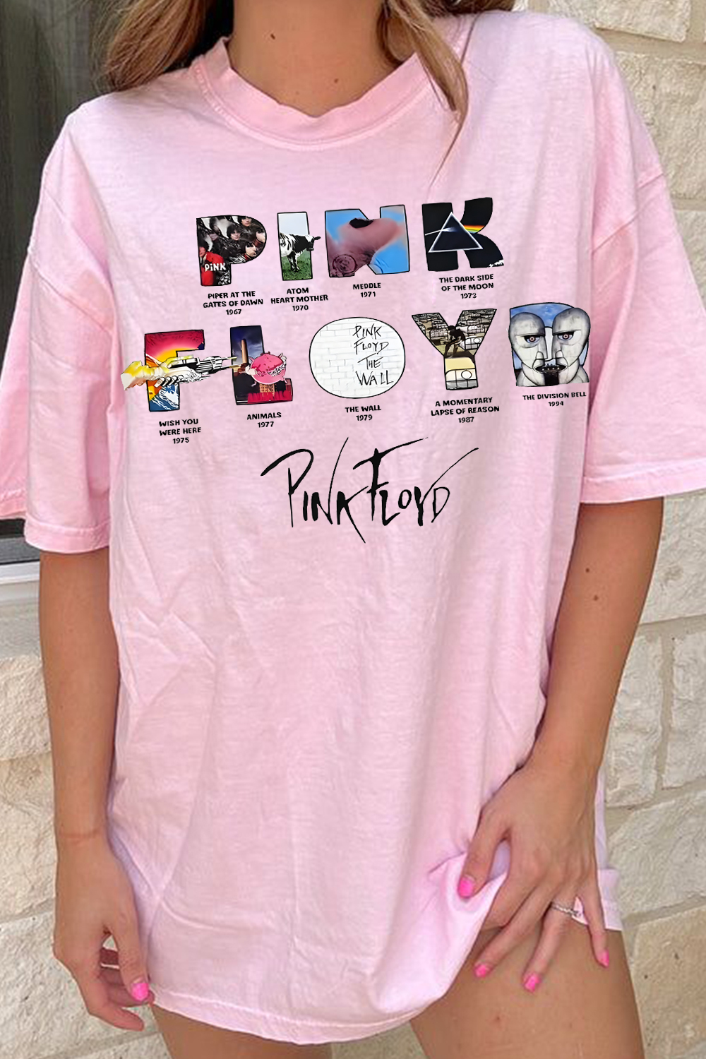 Pink Floyd Men's Short-sleeved Women's T-shirt