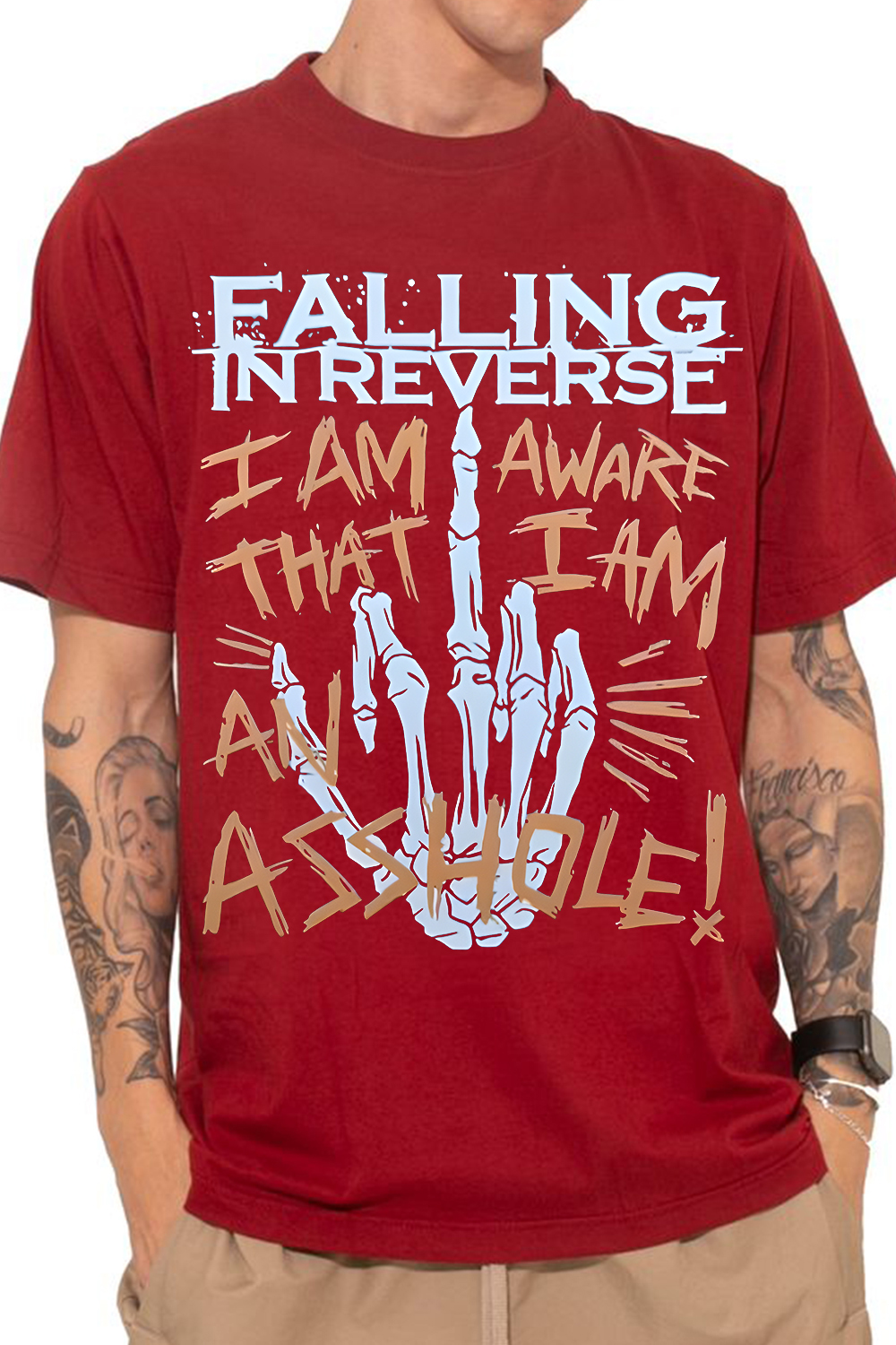 fallinginreverse ronnieradke tee