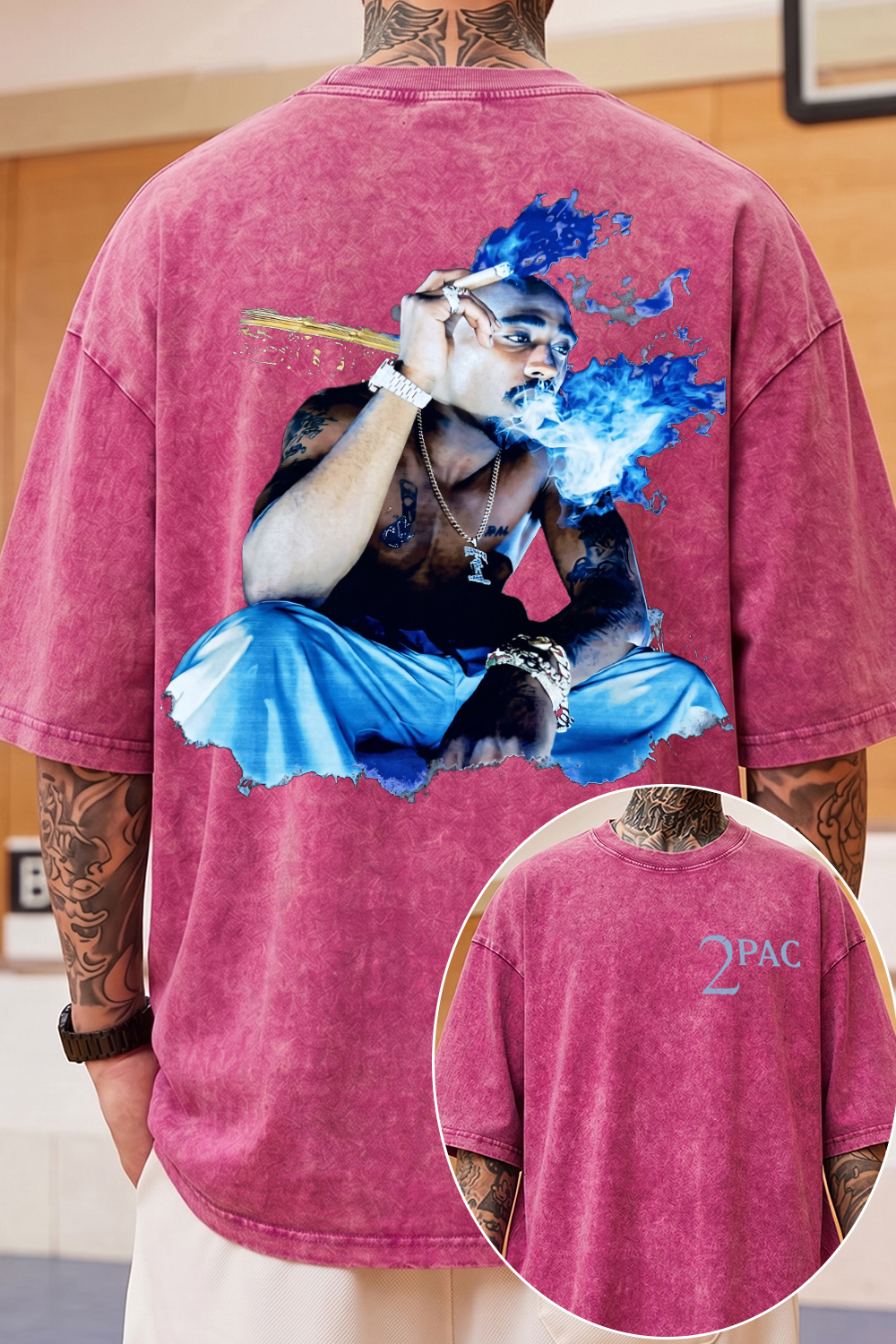 BETAwards JanetJackson 2pac Washed Cotton Tee