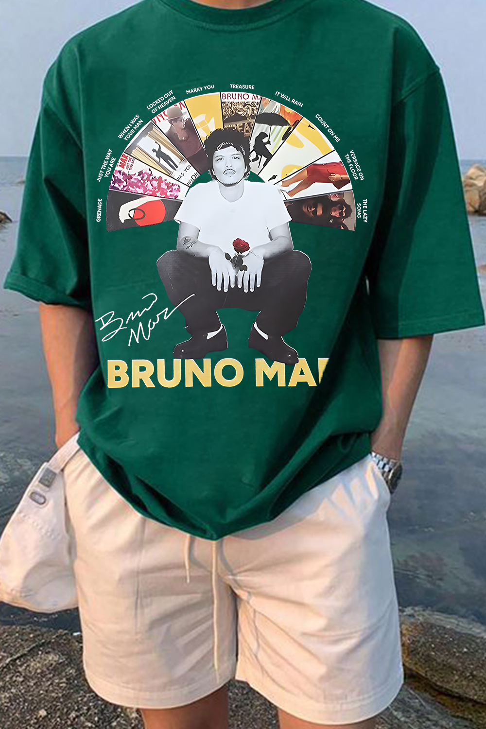 Bruno Mars Music Shirt