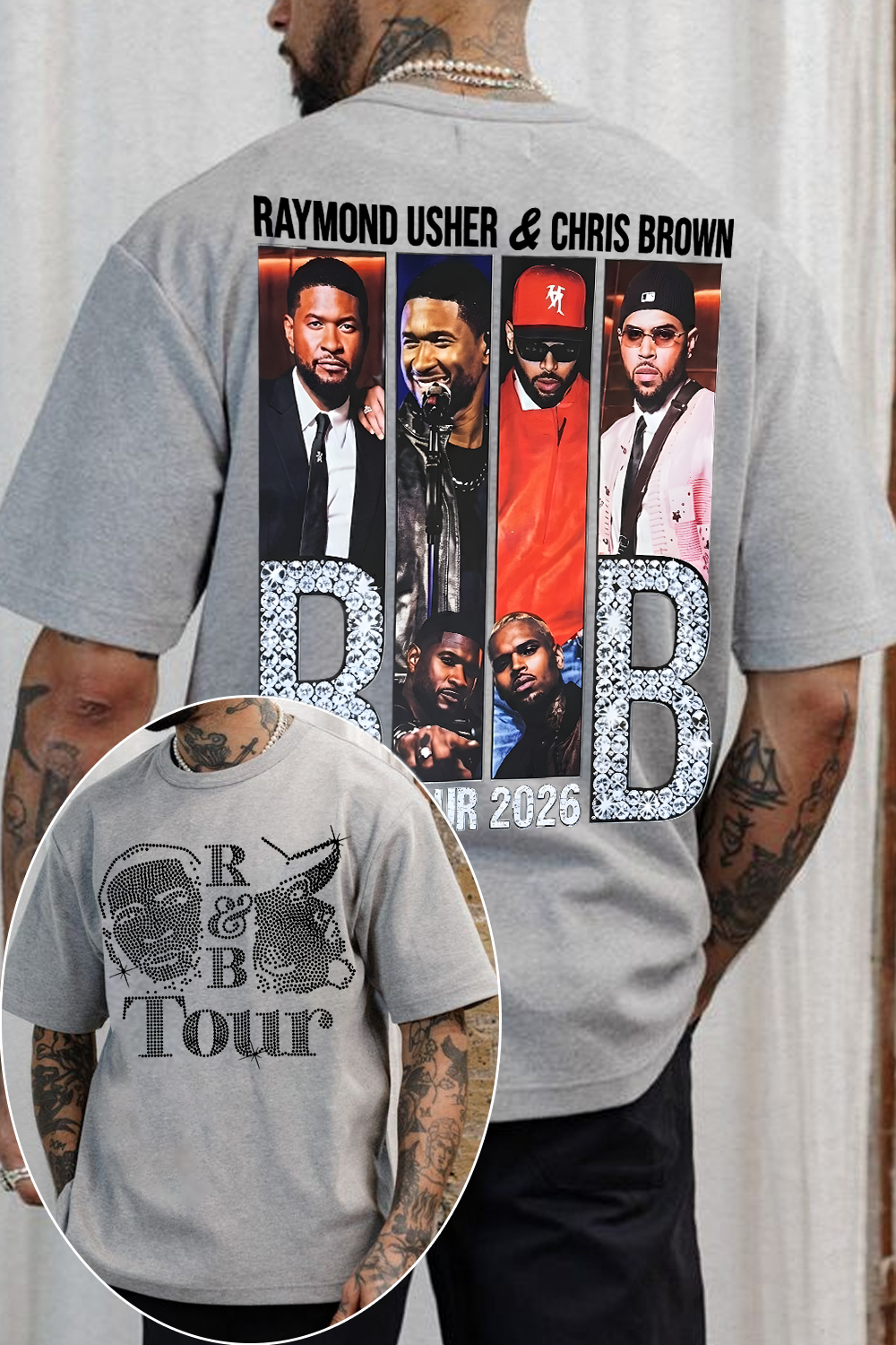 Raymond Usher & Chris Brown Shirt