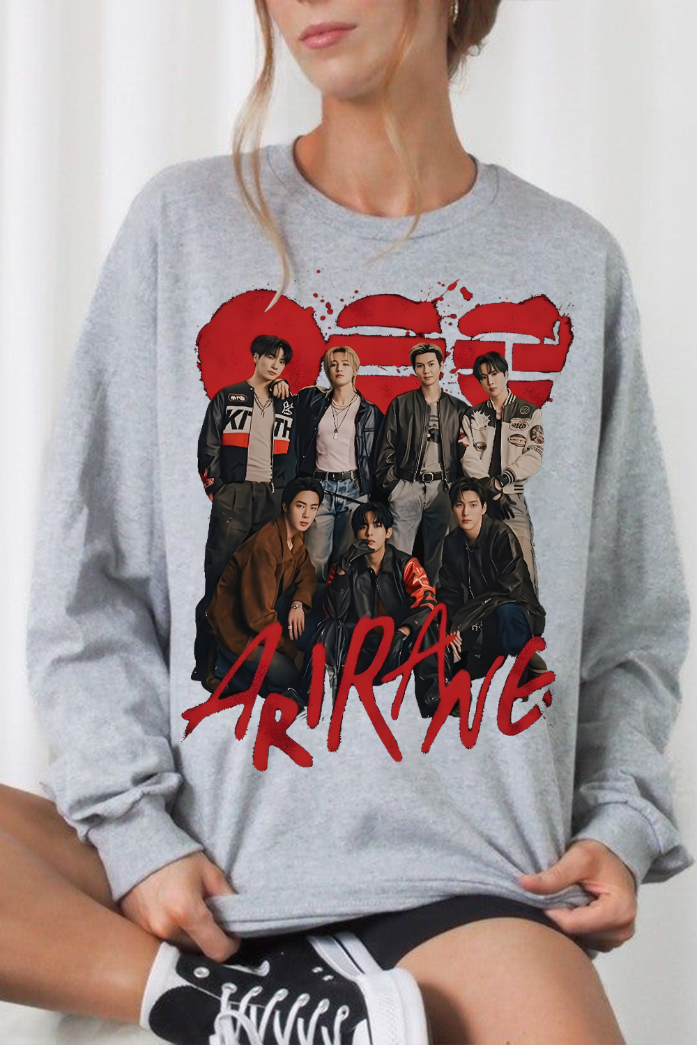 BTS Printed Sweatshirt