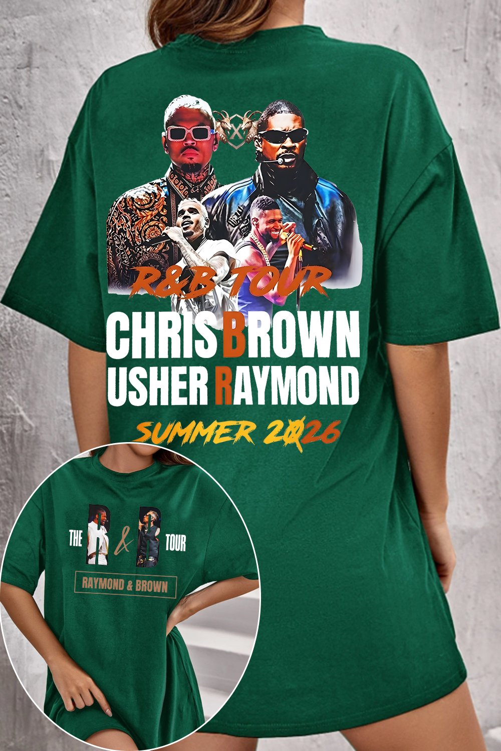 Usher x Chris Brown Women's T-Shirt