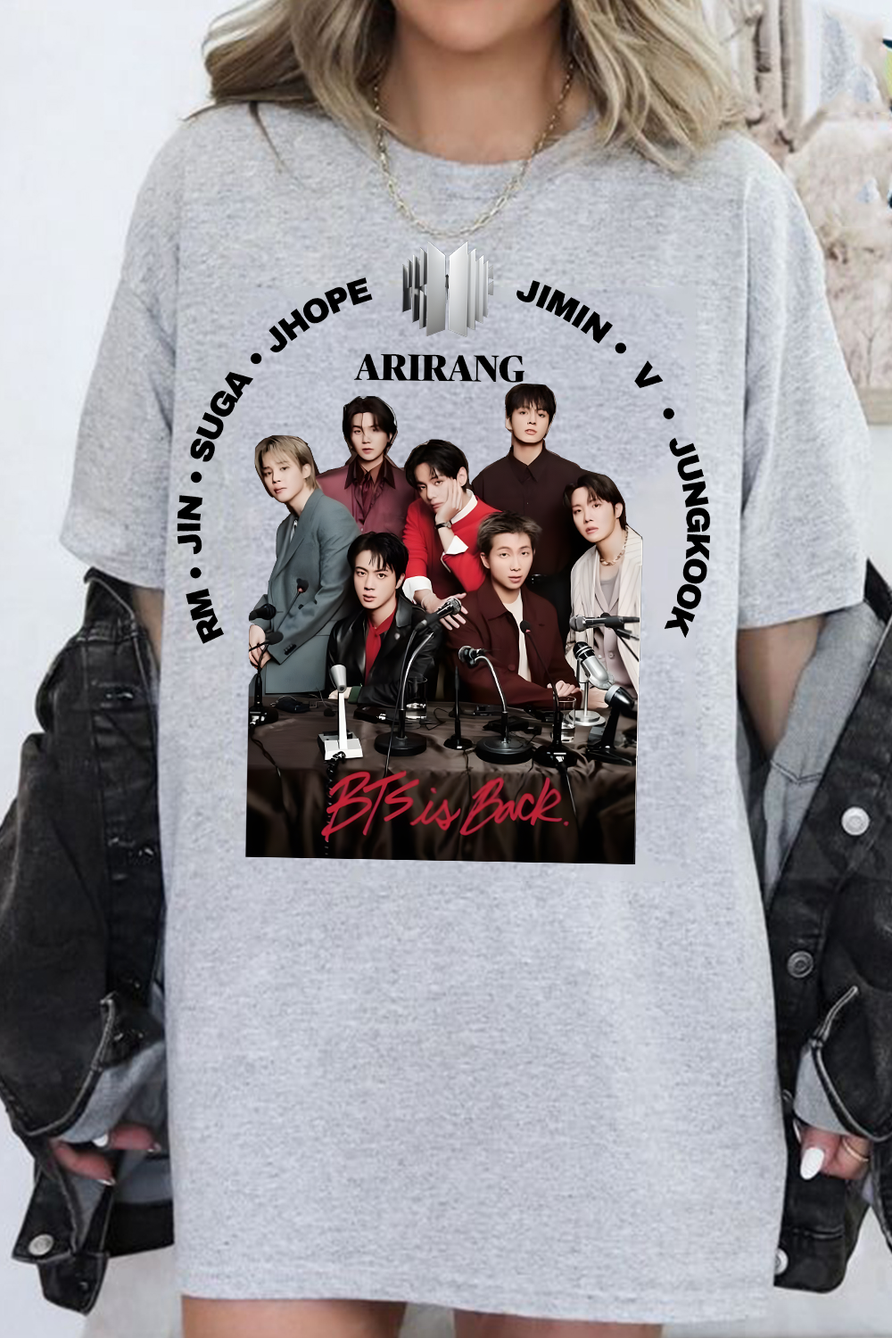 BTS Is Back T-Shirt