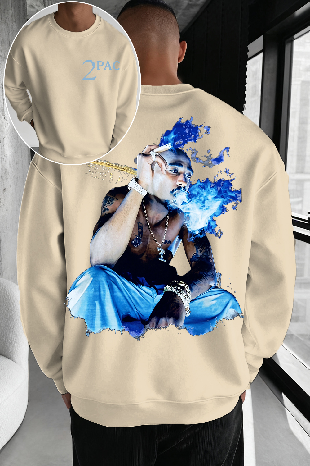 BETAwards JanetJackson 2pac Sweatshirt