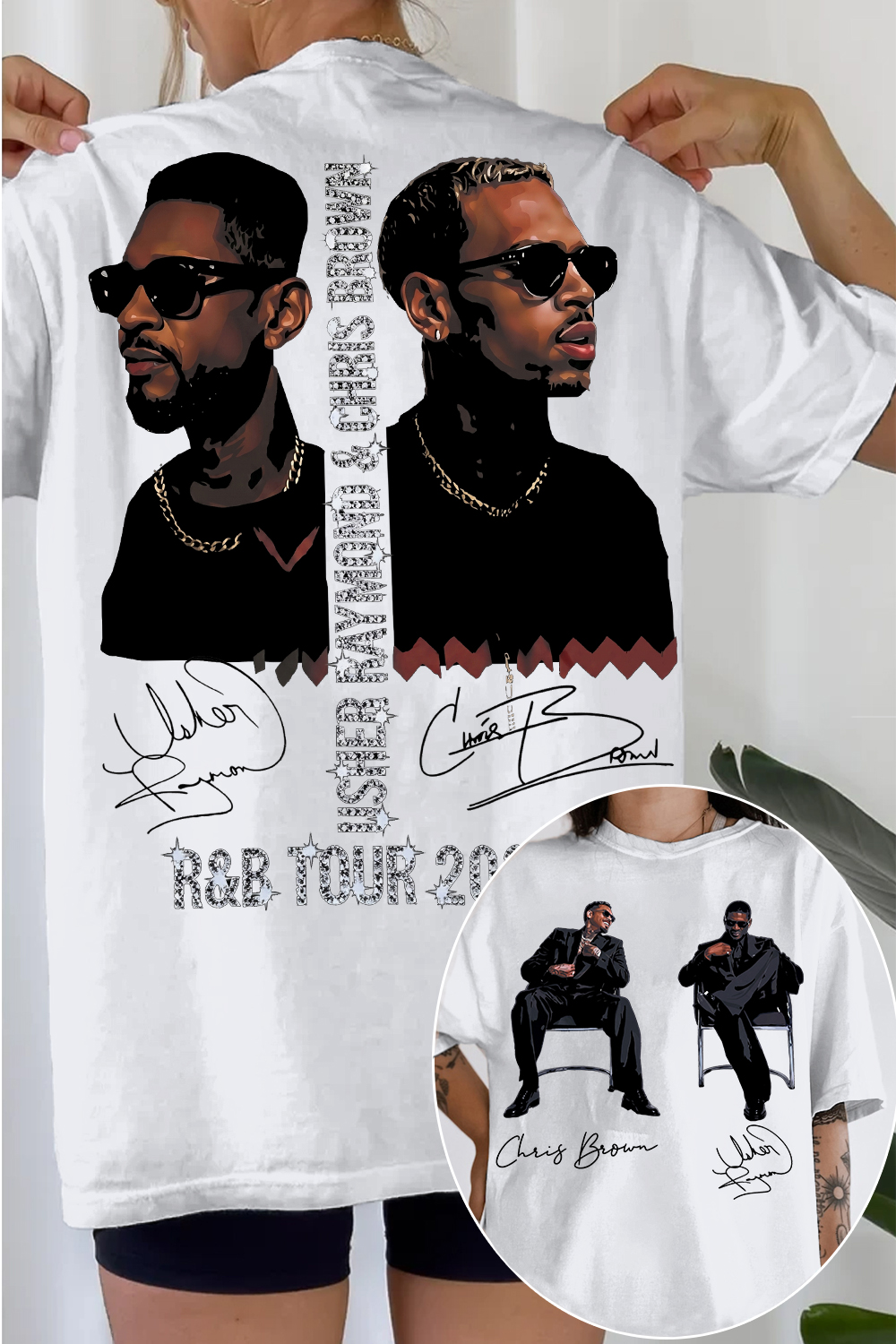 CB & Usher Concert Women's Tee