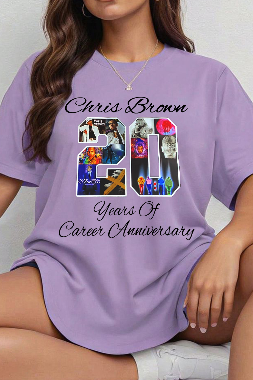 20th Anniversary chrisbrown t-shirt