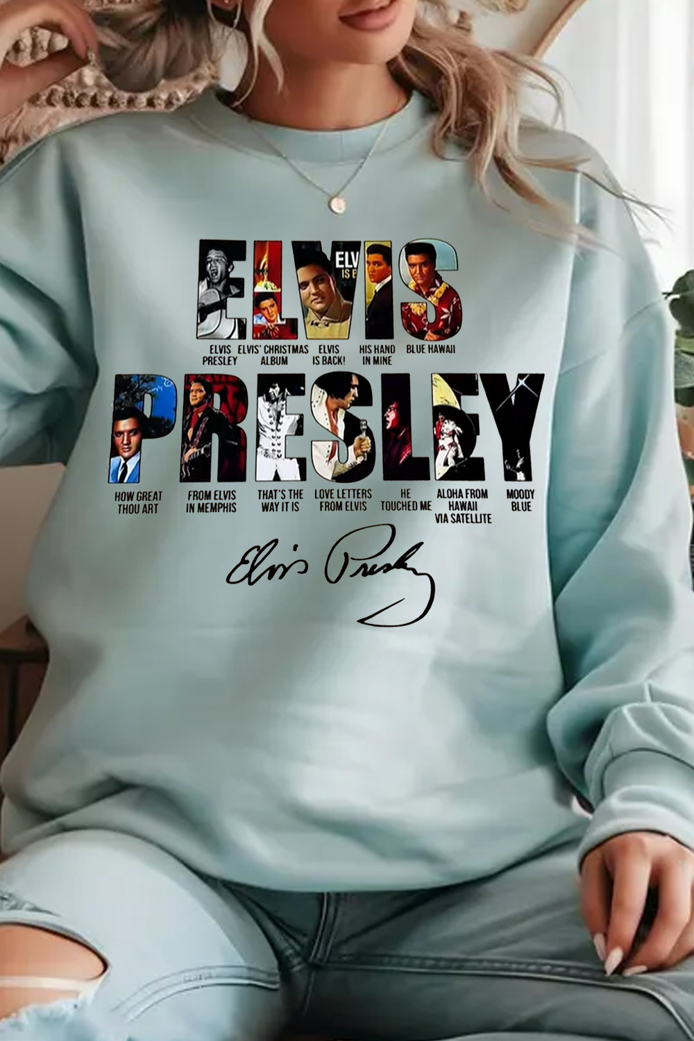 Love My E crew neck sweatshirt