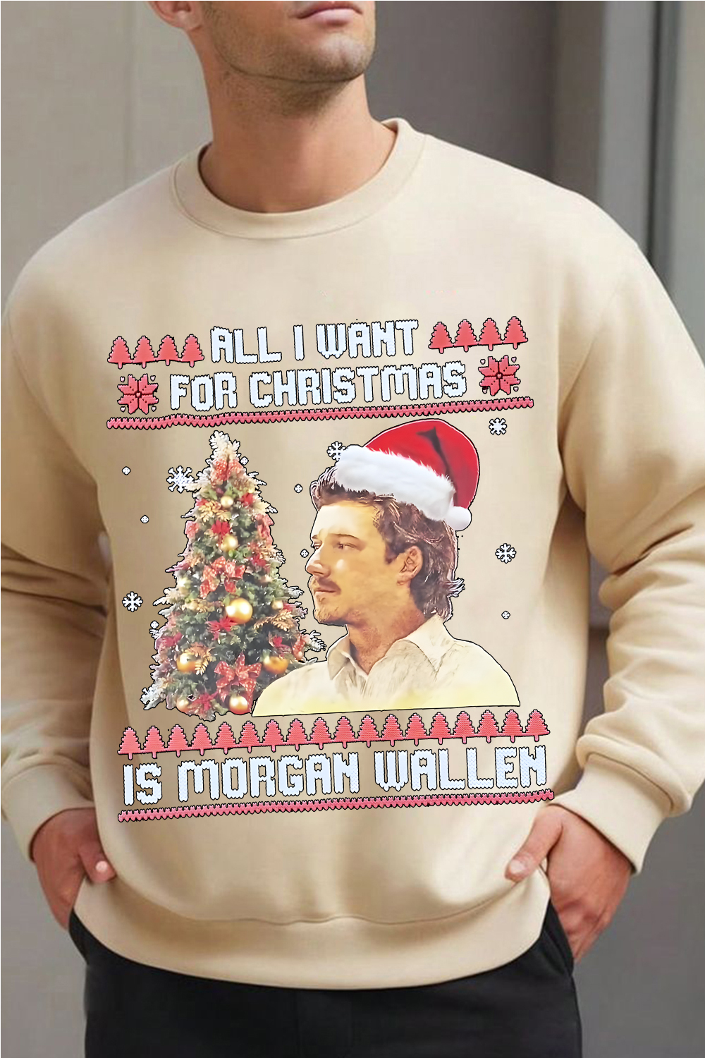 MW Christmas Sweatshirt For Men