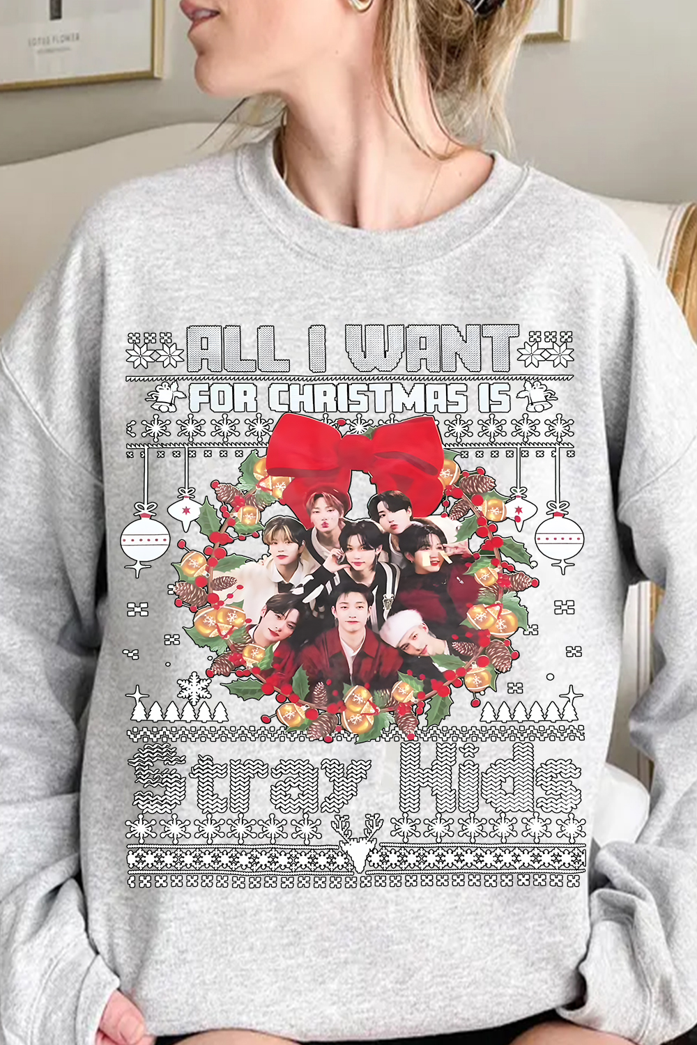 Stray Kids Christmas Version Sweatshirt
