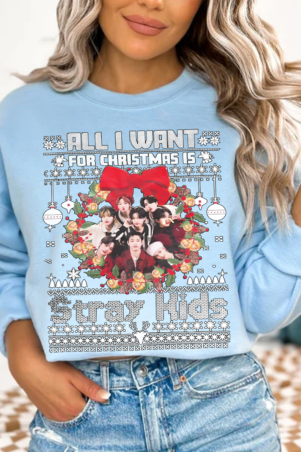 Stray Kids Christmas Version Sweatshirt