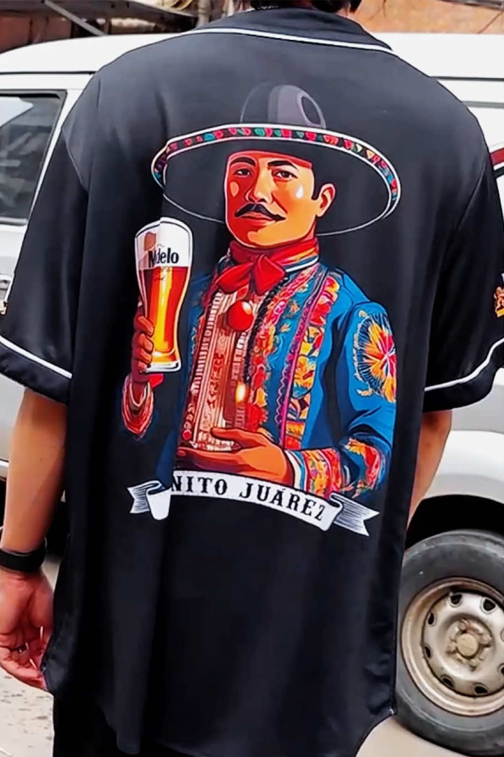 Bento Juarez x Cerveza Modelo  Baseball Jersey