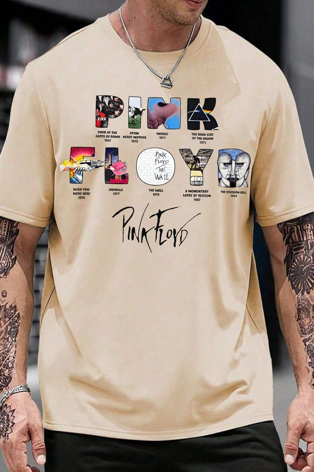 Pink Floyd Men's Short-sleeved T-shirt