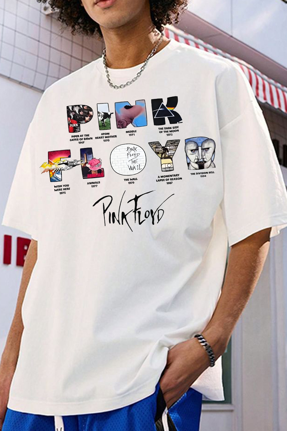 Pink Floyd Men's Short-sleeved T-shirt