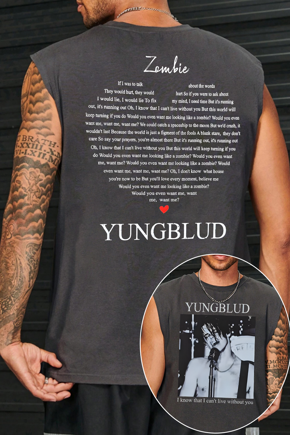 Yungblud & Zombie Men's Vest