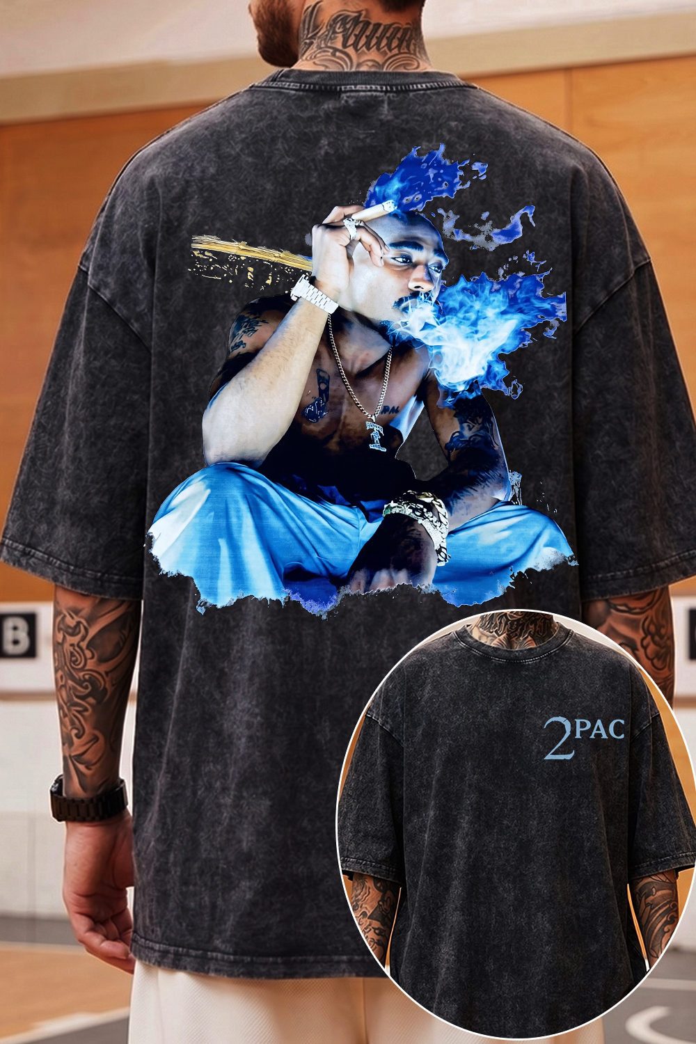 BETAwards JanetJackson 2pac Washed Cotton Tee