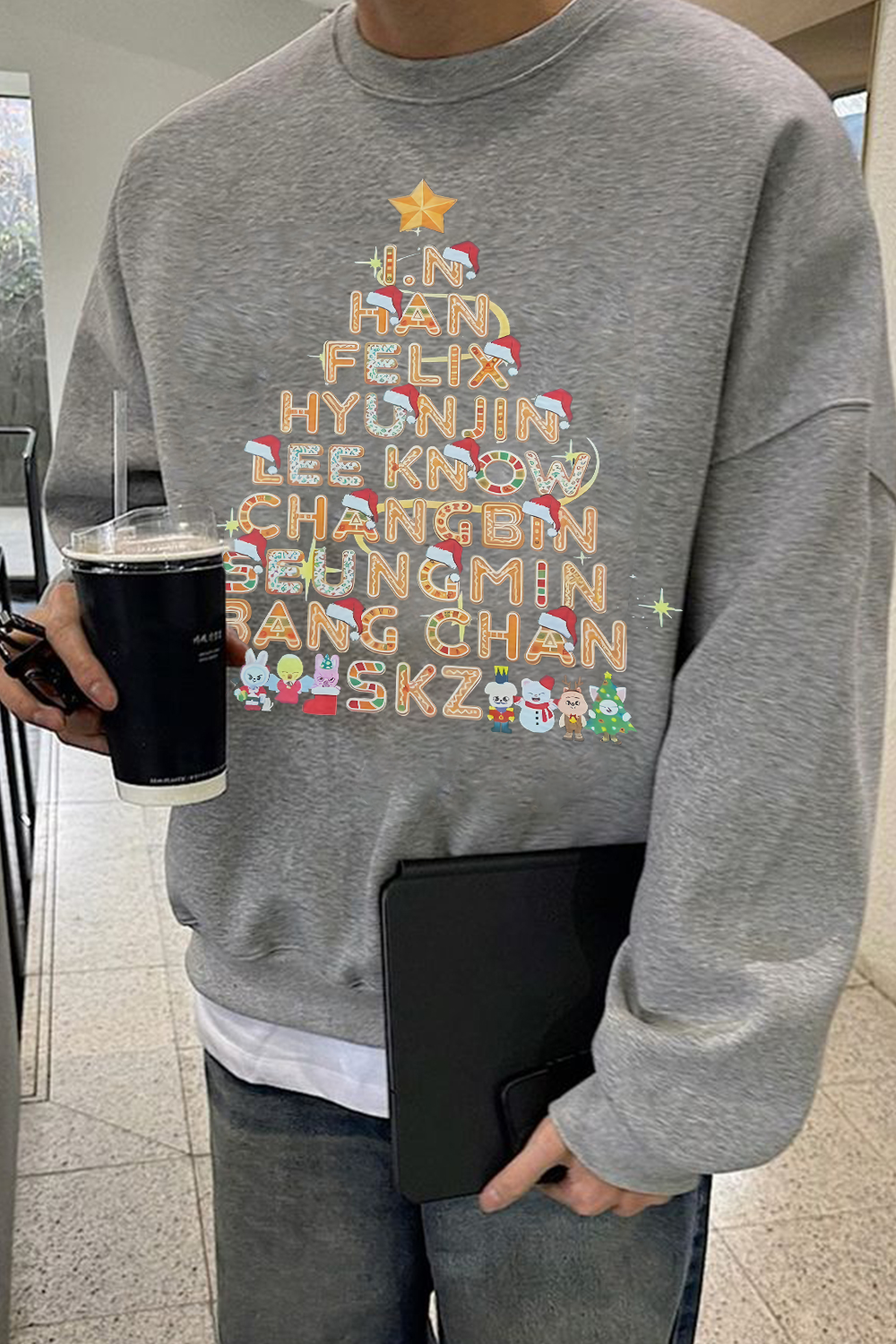 Straykids Fans Christmas Sweatshirt For Men