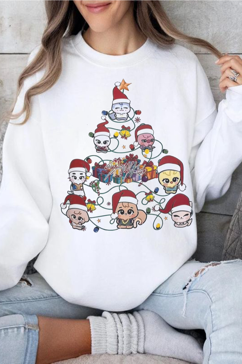 Straykids Fans Christmas Sweatshirt