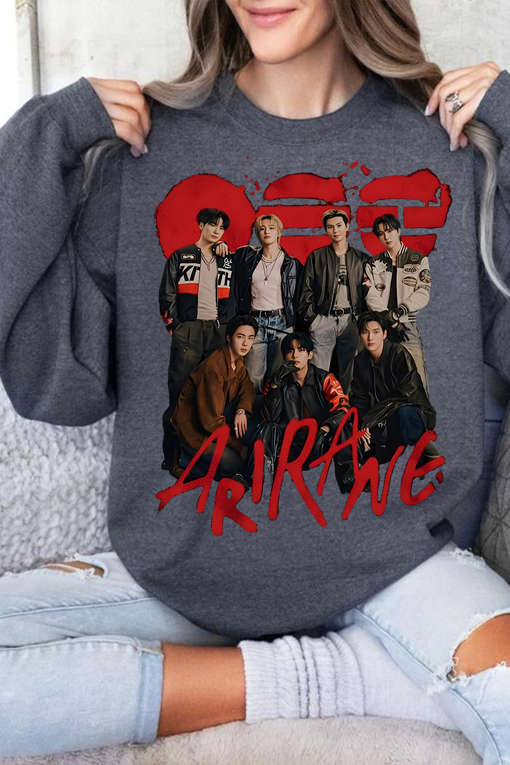 BTS Printed Sweatshirt