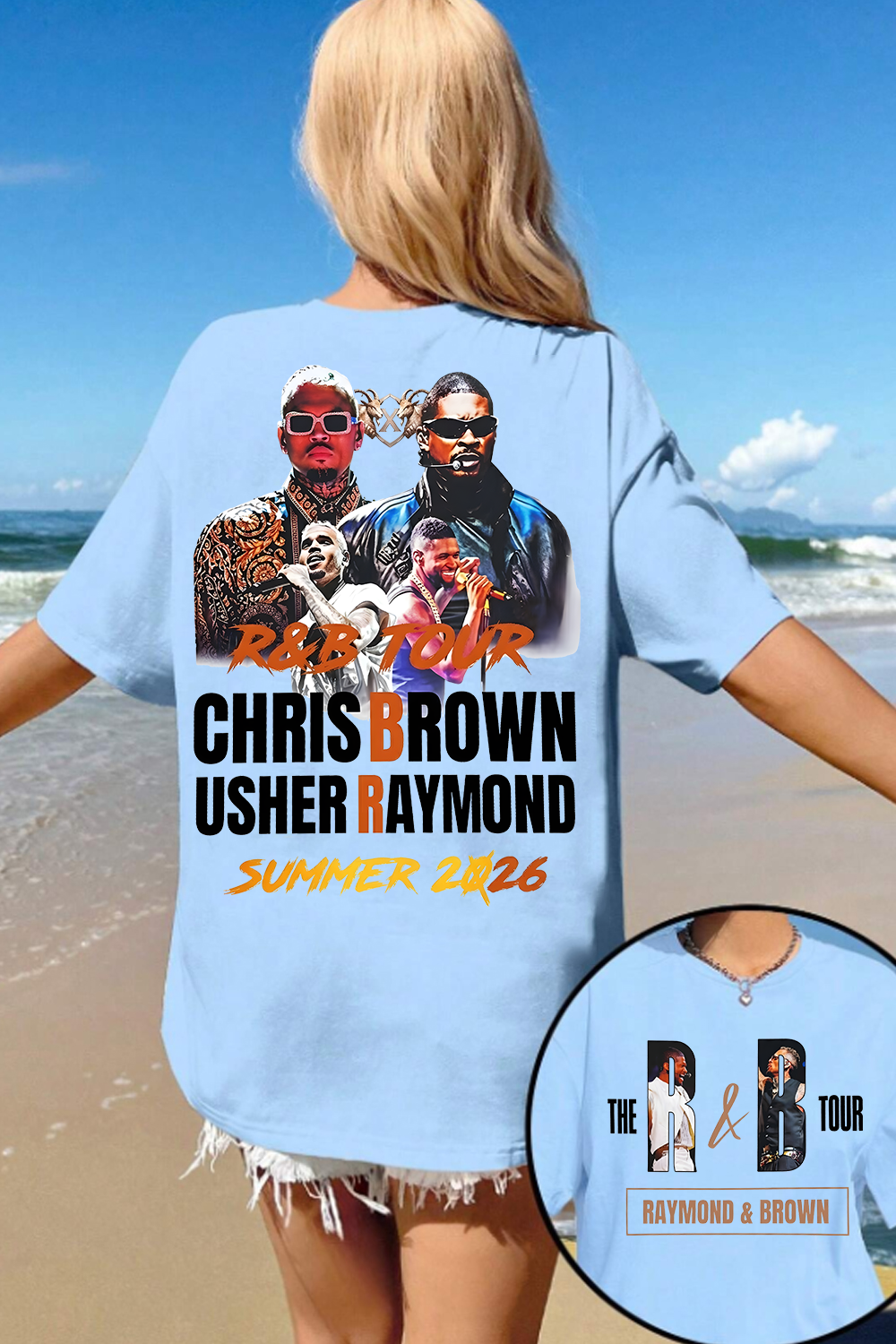 Usher x Chris Brown Women's T-Shirt