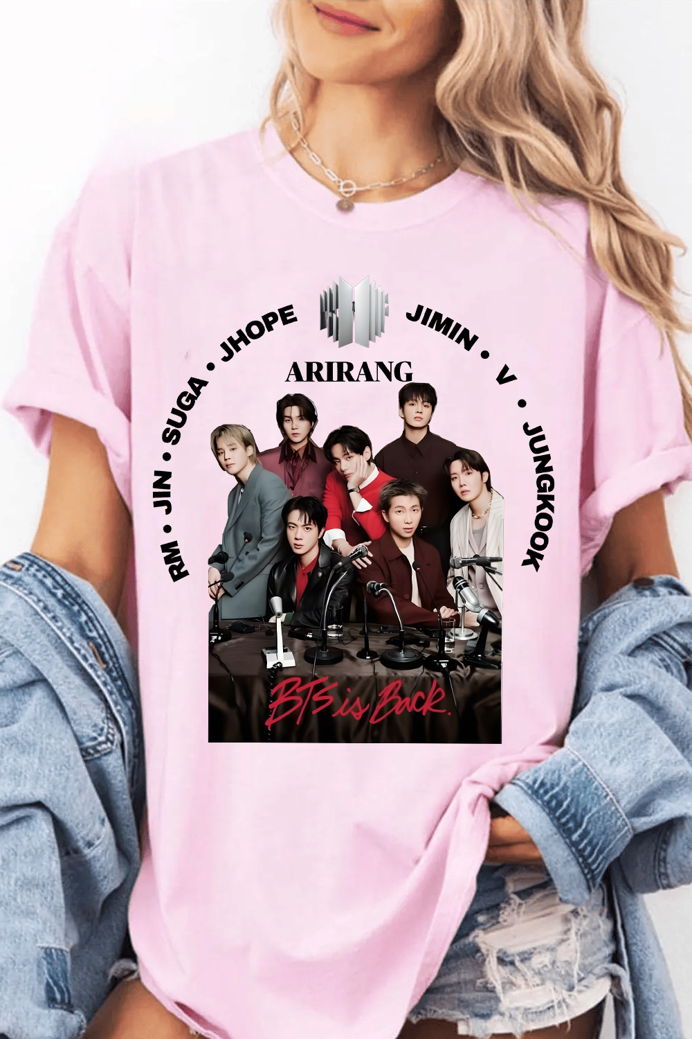 BTS Is Back T-Shirt