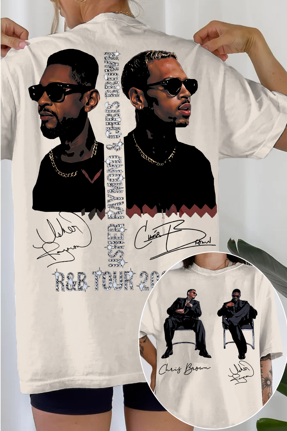 CB & Usher Concert Women's Tee