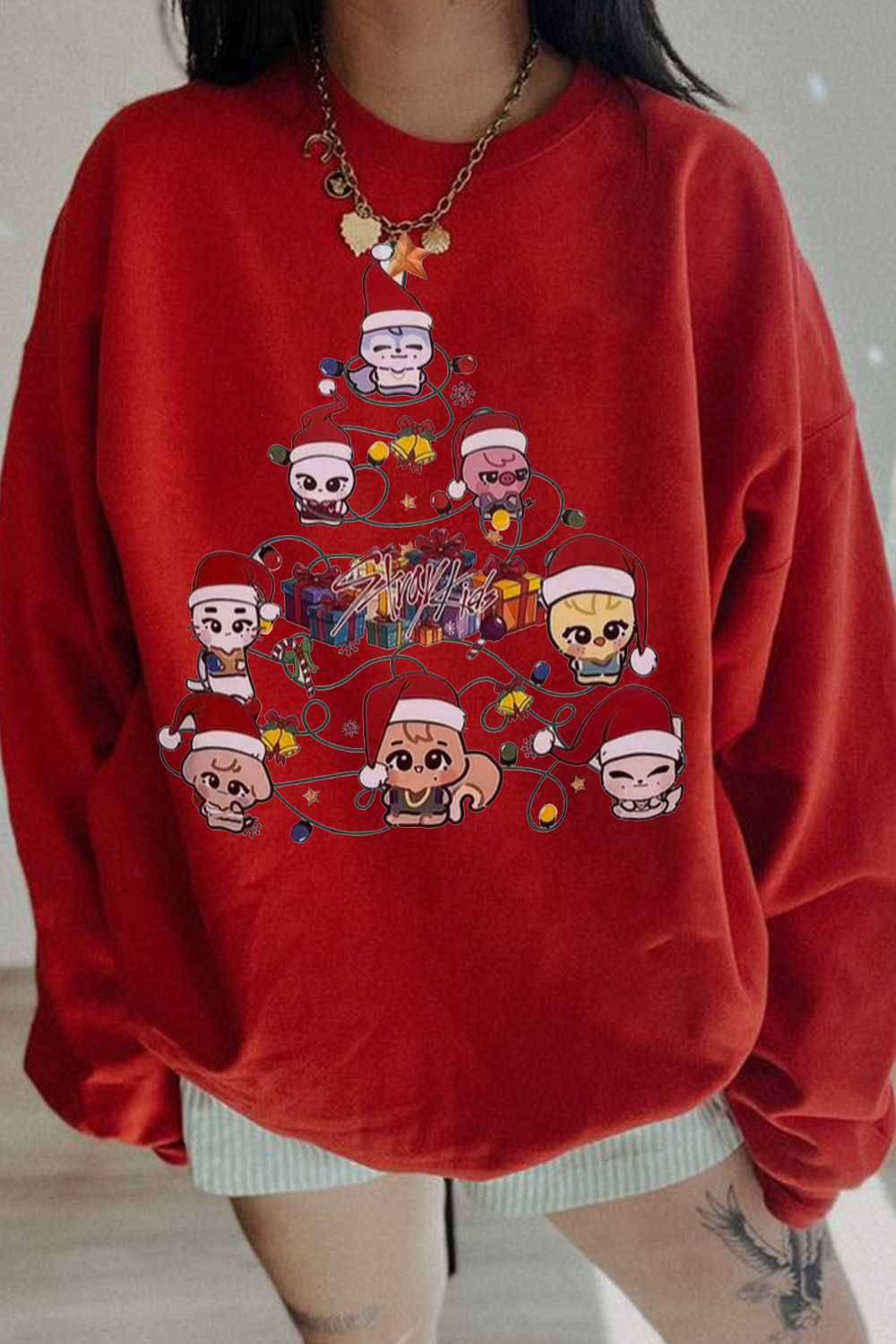 Straykids Fans Christmas Sweatshirt