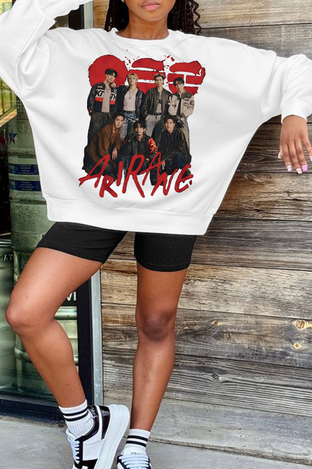 BTS Printed Sweatshirt