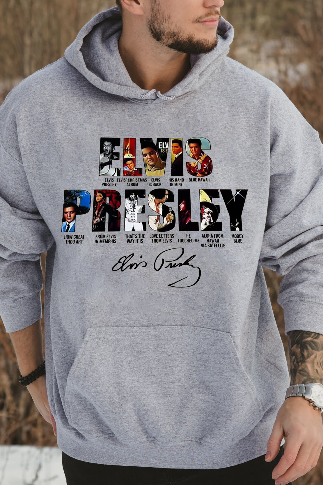 Love My E men's hoodie