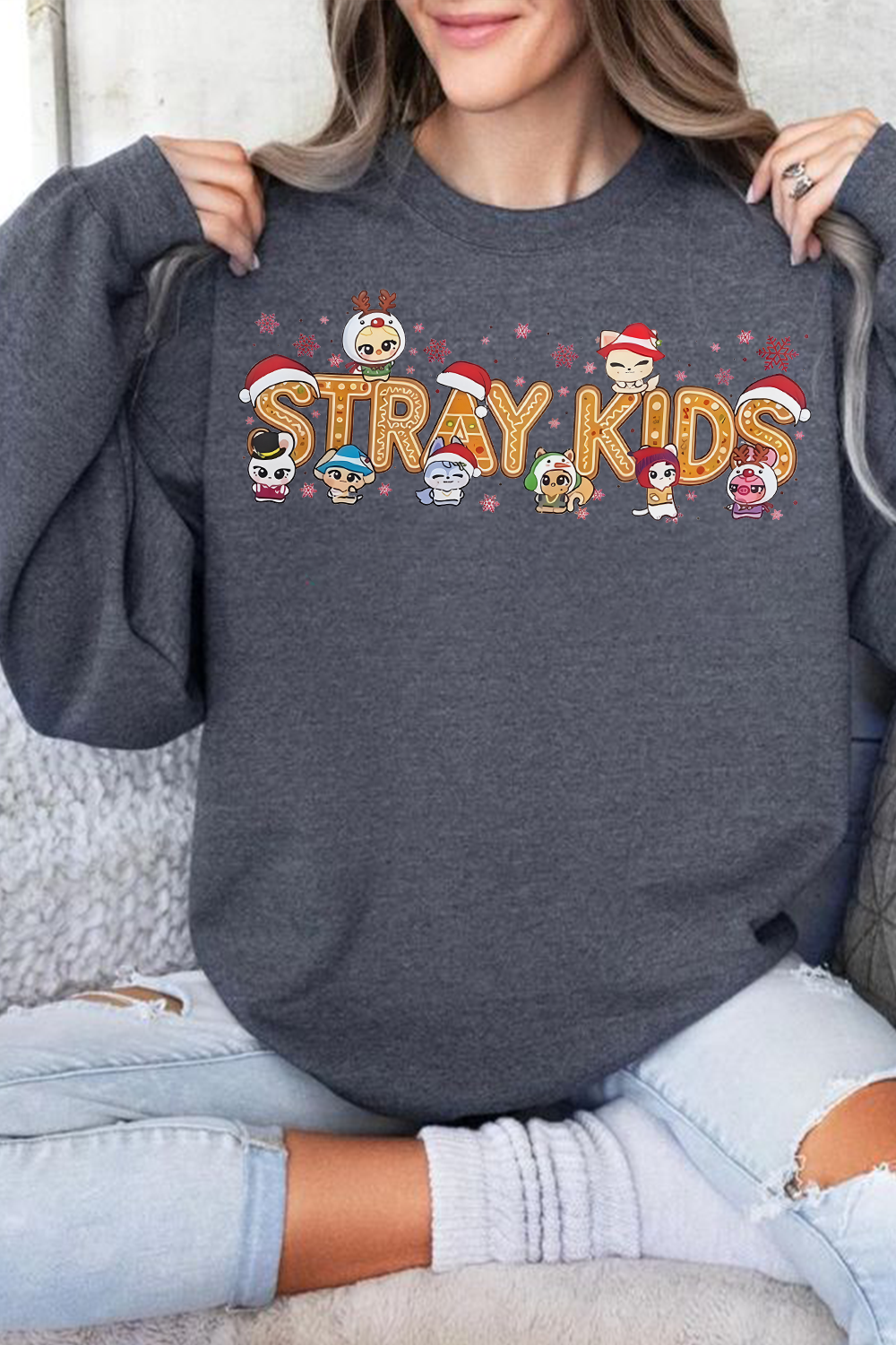 Stray Kids Christmas Sweatshirt