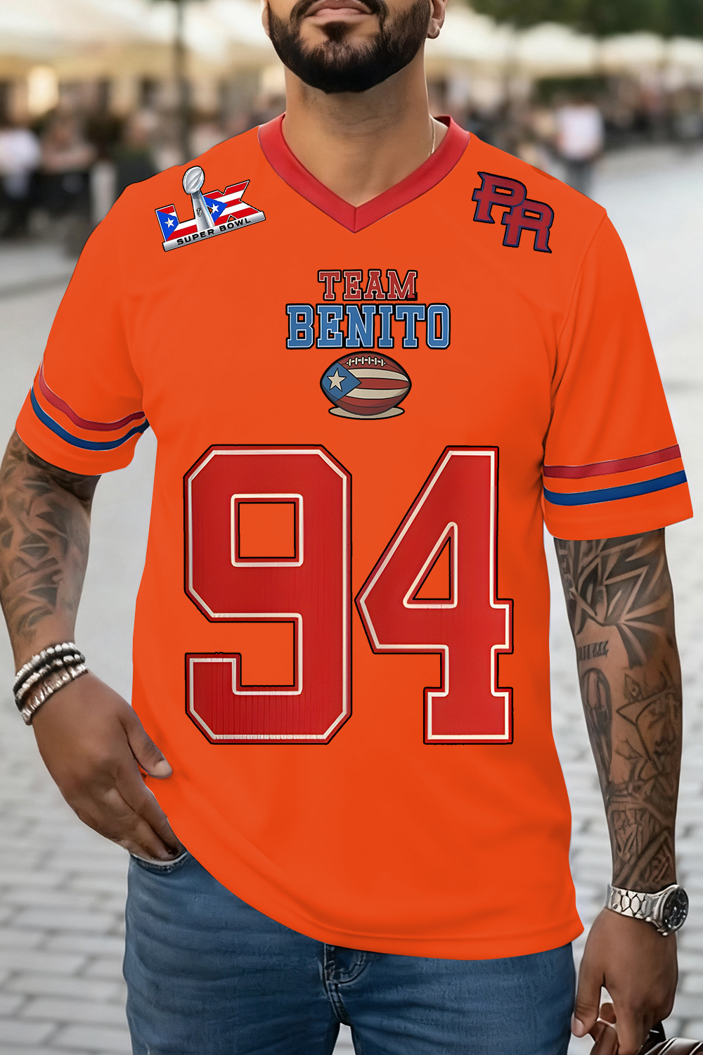 Cool Bunny Jersey for Breezy Bowl 2026 🔥Team Benito Football Jersey