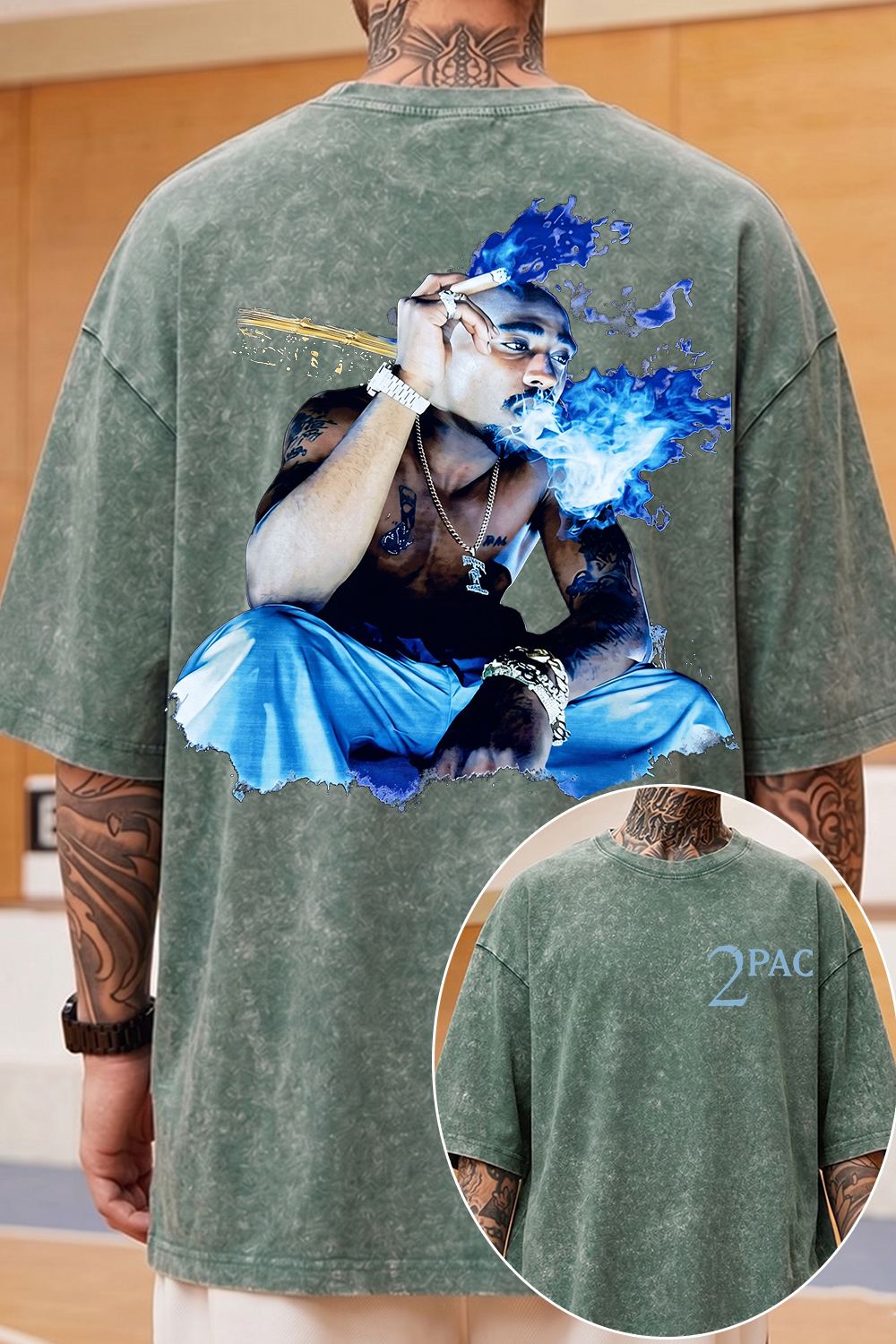 BETAwards JanetJackson 2pac Washed Cotton Tee