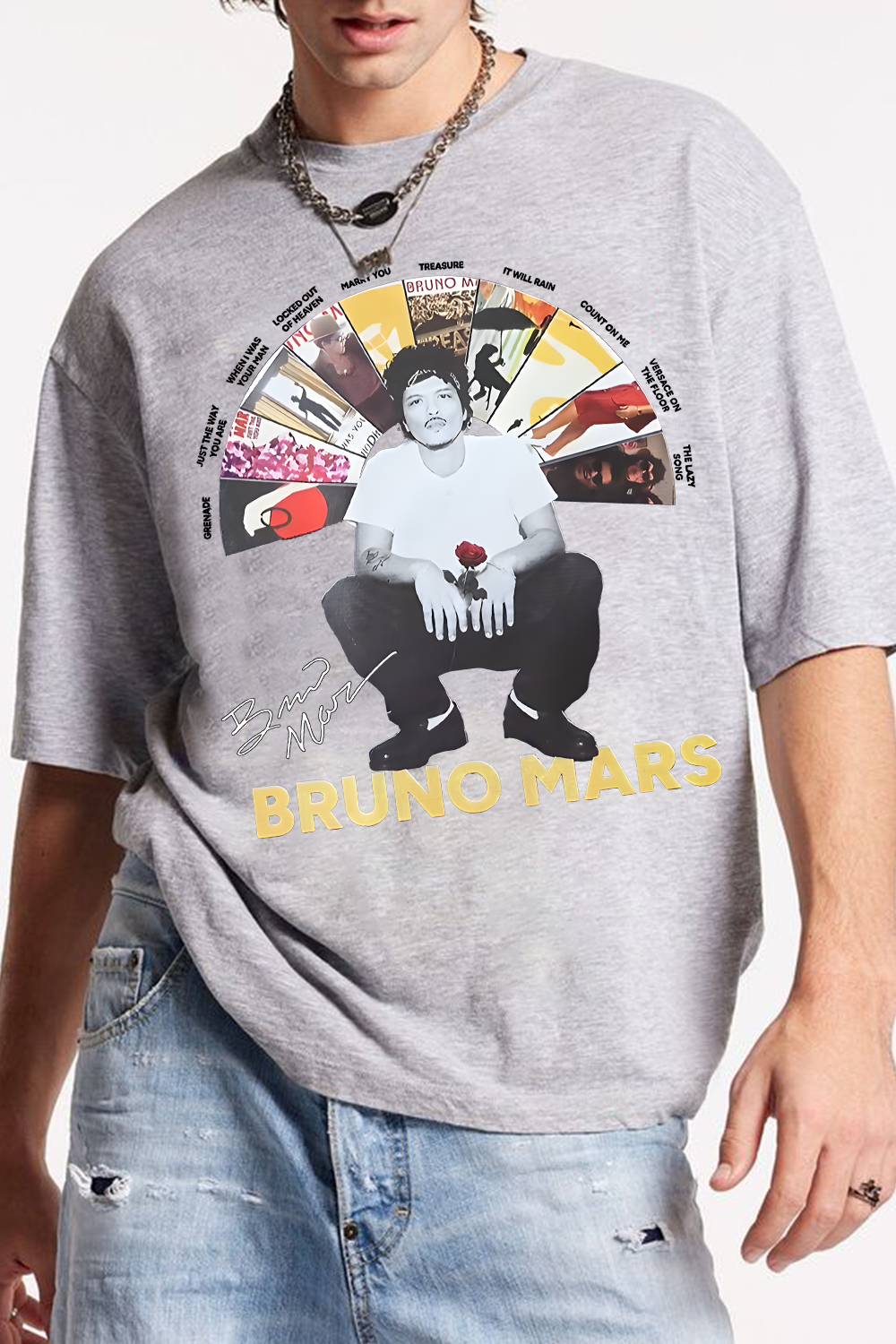 Bruno Mars Music Shirt