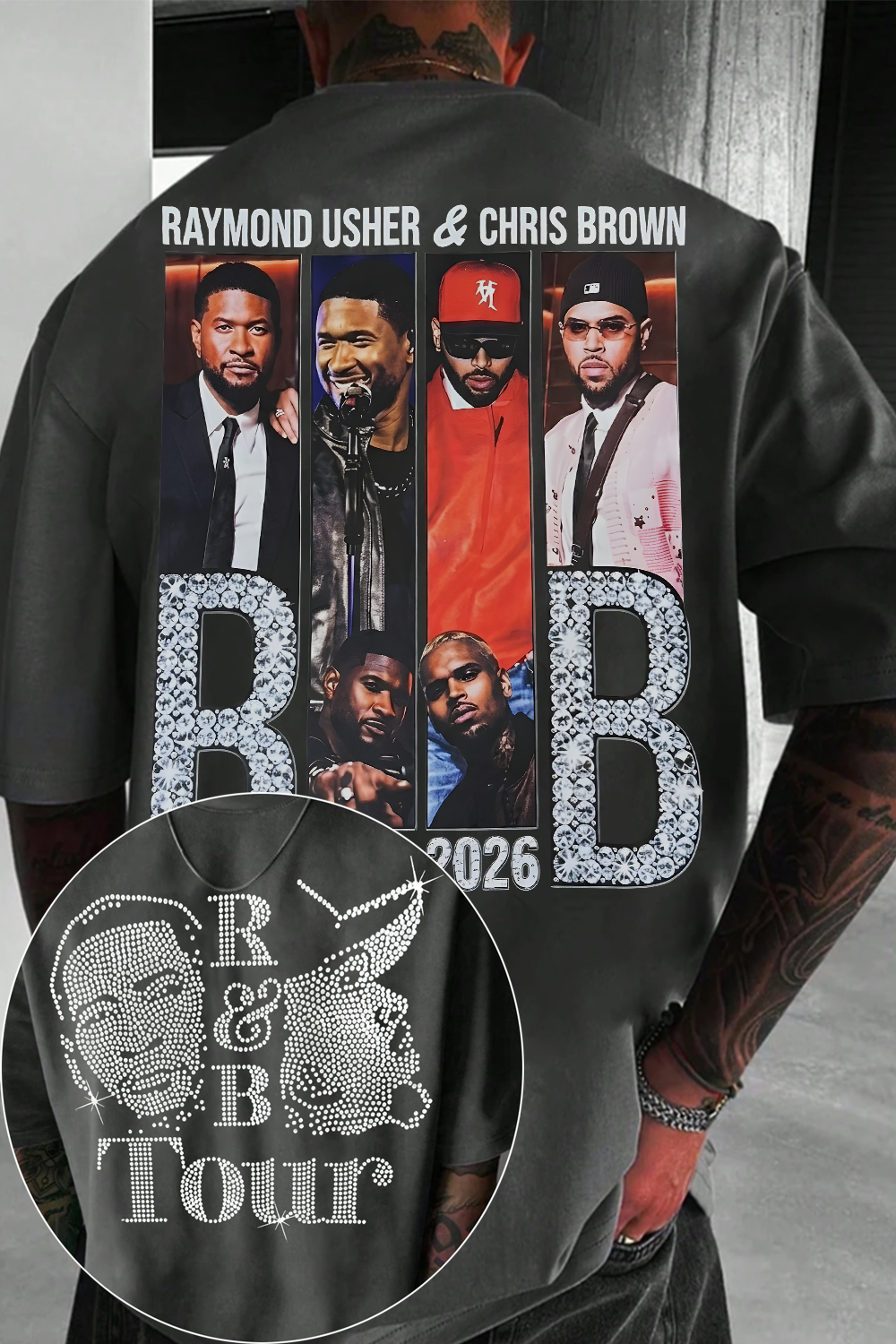Raymond Usher & Chris Brown Shirt