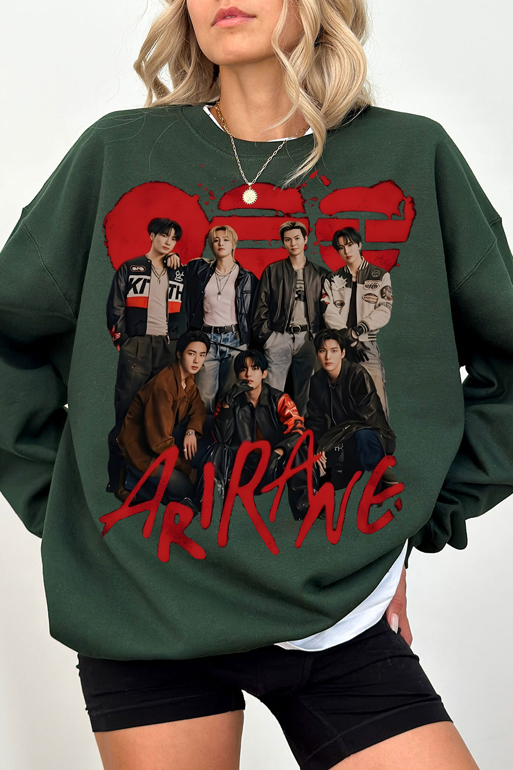 BTS Printed Sweatshirt