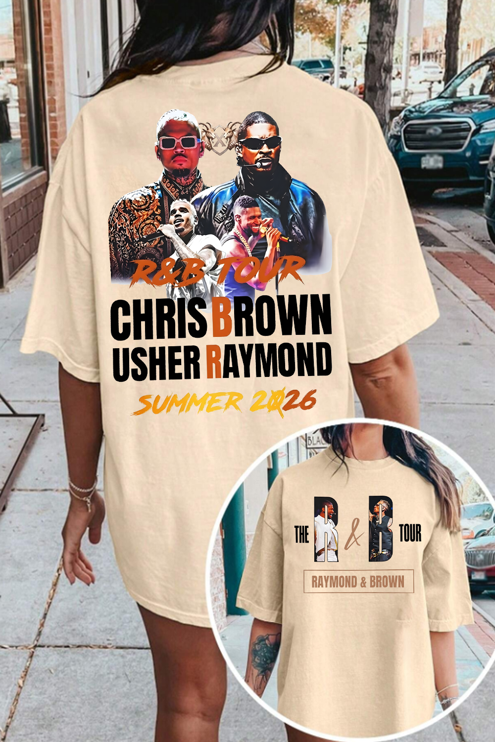 Usher x Chris Brown Women's T-Shirt